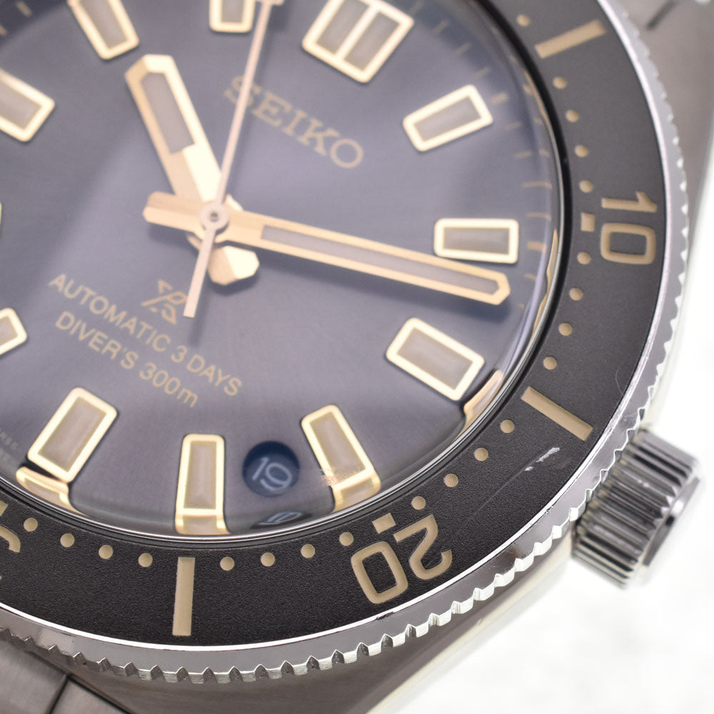 with paper SEIKO Prospex Diver Scuba SBDC199/6R55-00G0 100th anniversary model gray Dial Automatic Men's
 Watch D#147239