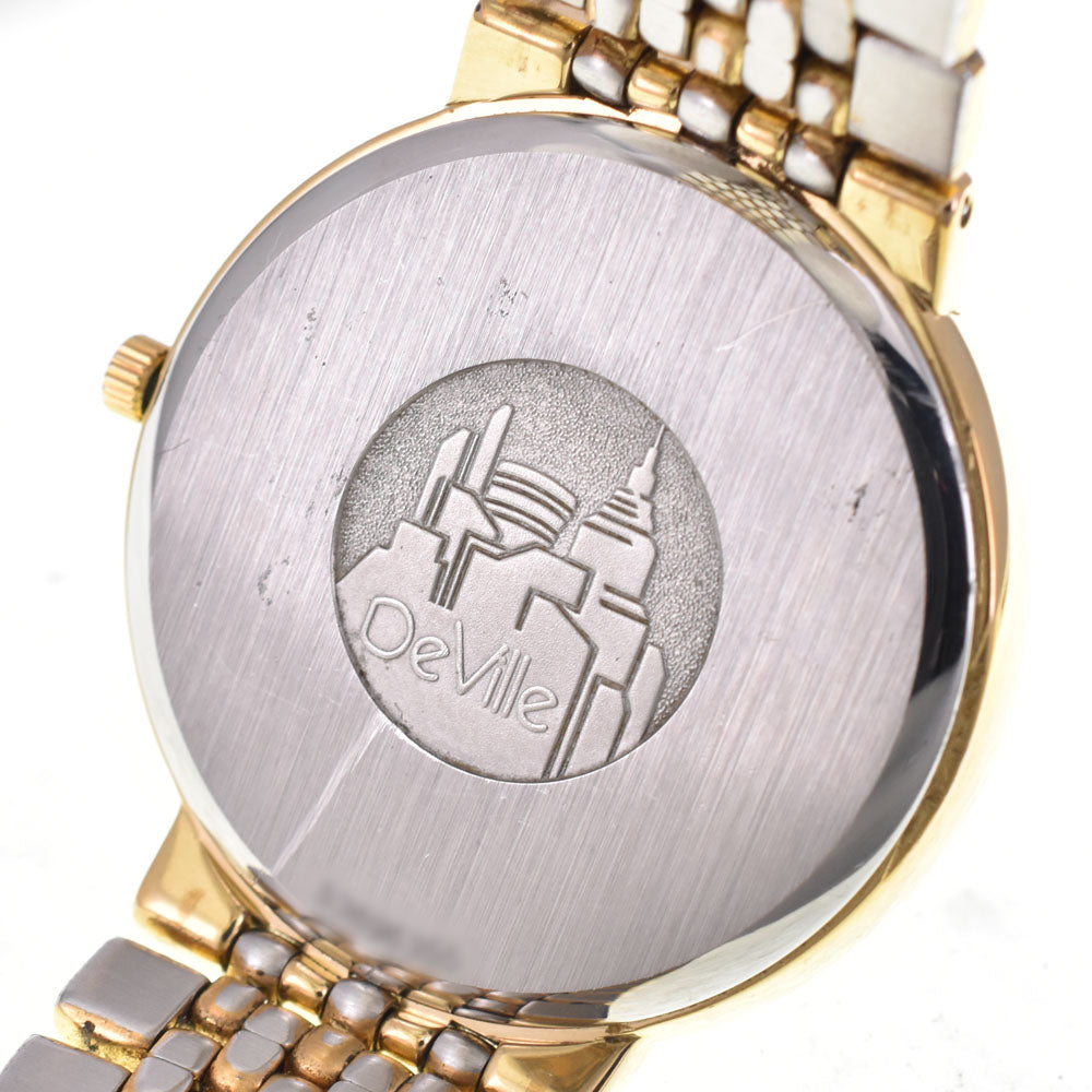 OMEGA De Ville Gold Plated Date gold Dial Quartz Men's
 Watch G#147245