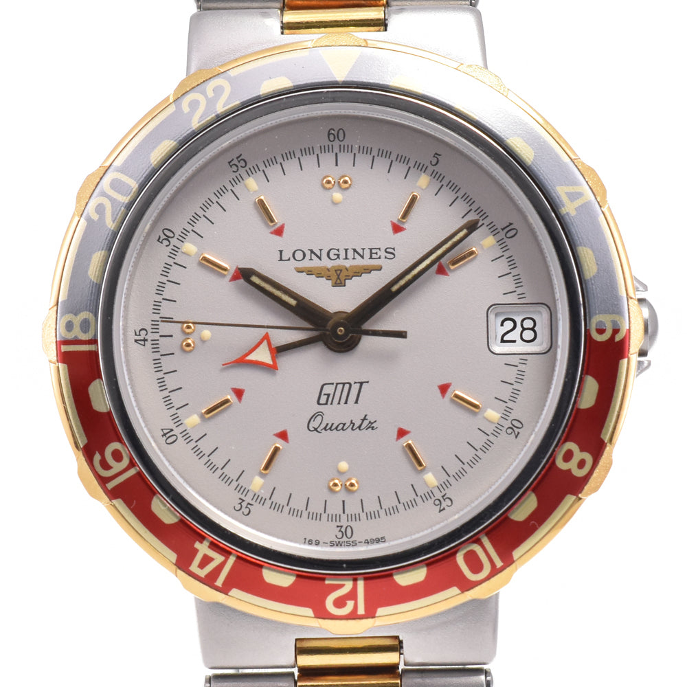 LONGINES Conquest vintage GMT date gray Dial Quartz Men's
 Watch E#147246