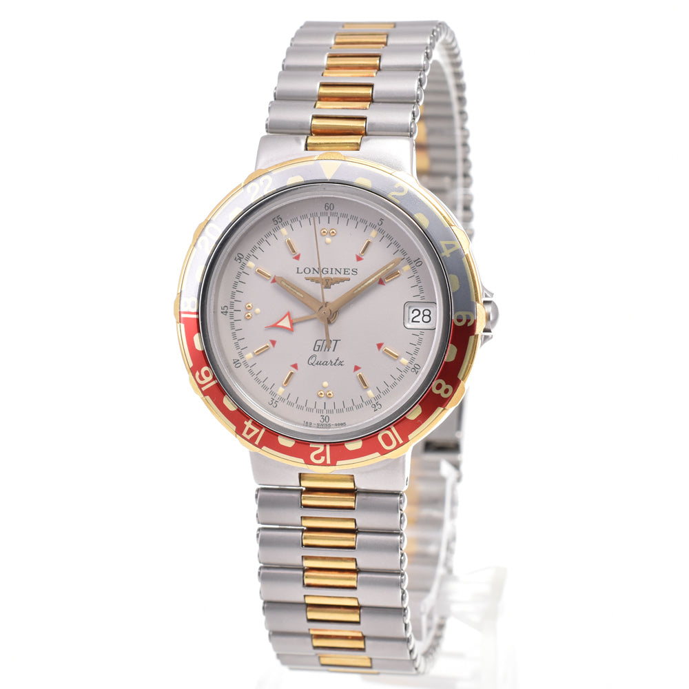 LONGINES Conquest vintage GMT date gray Dial Quartz Men's
 Watch E#147246