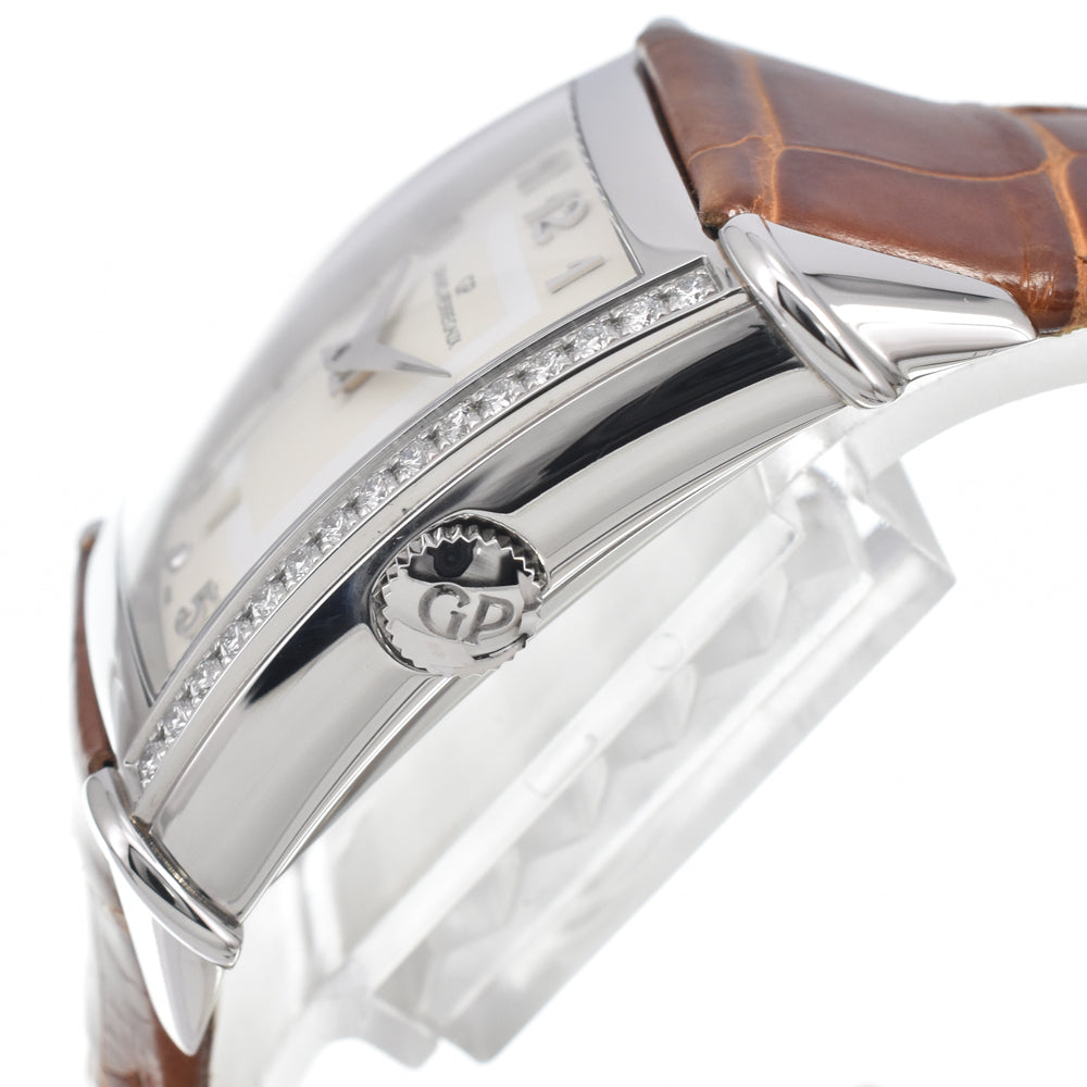 with paper GIRARD-PERREGAUX Vintage 1945 25860 diamond Ivory Dial Automatic Unisex
 Watch E#147249