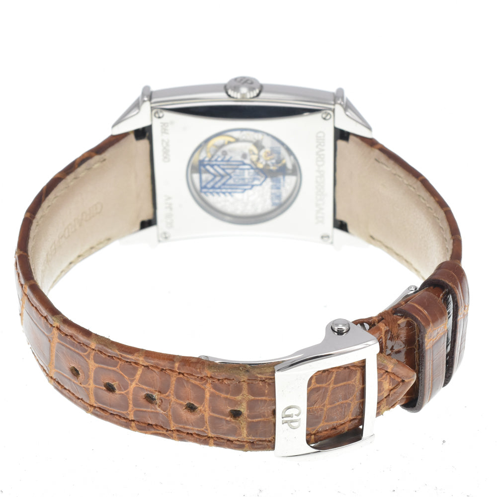 with paper GIRARD-PERREGAUX Vintage 1945 25860 diamond Ivory Dial Automatic Unisex
 Watch E#147249