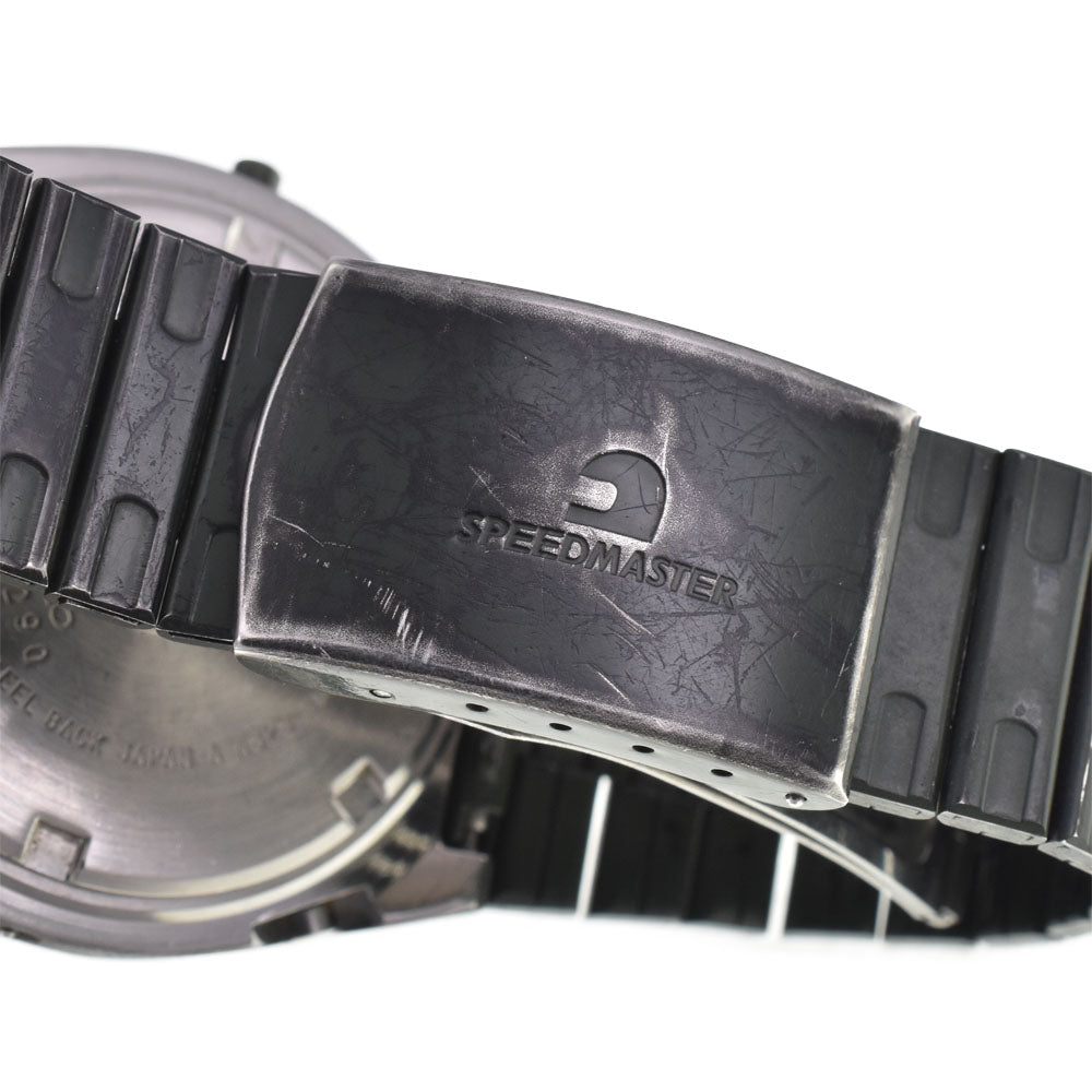 SEIKO Speedmaster A828-400A vintage Giugiaro Design liquid crystal Dial Quartz Men's
 Watch I#147250