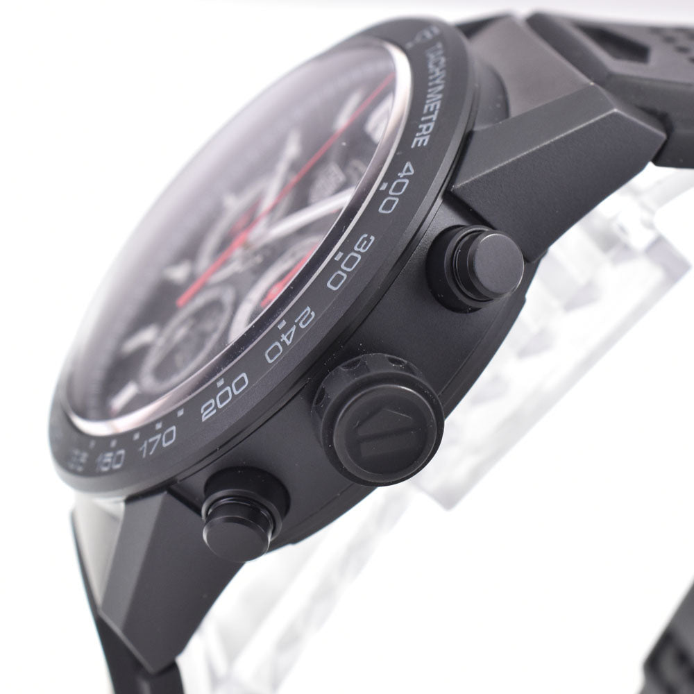 with paper TAG HEUER Carrera Caliber Heuer 02 CBG2090.FT6145 Chronograph black Dial Automatic Men's
 Watch D#147257