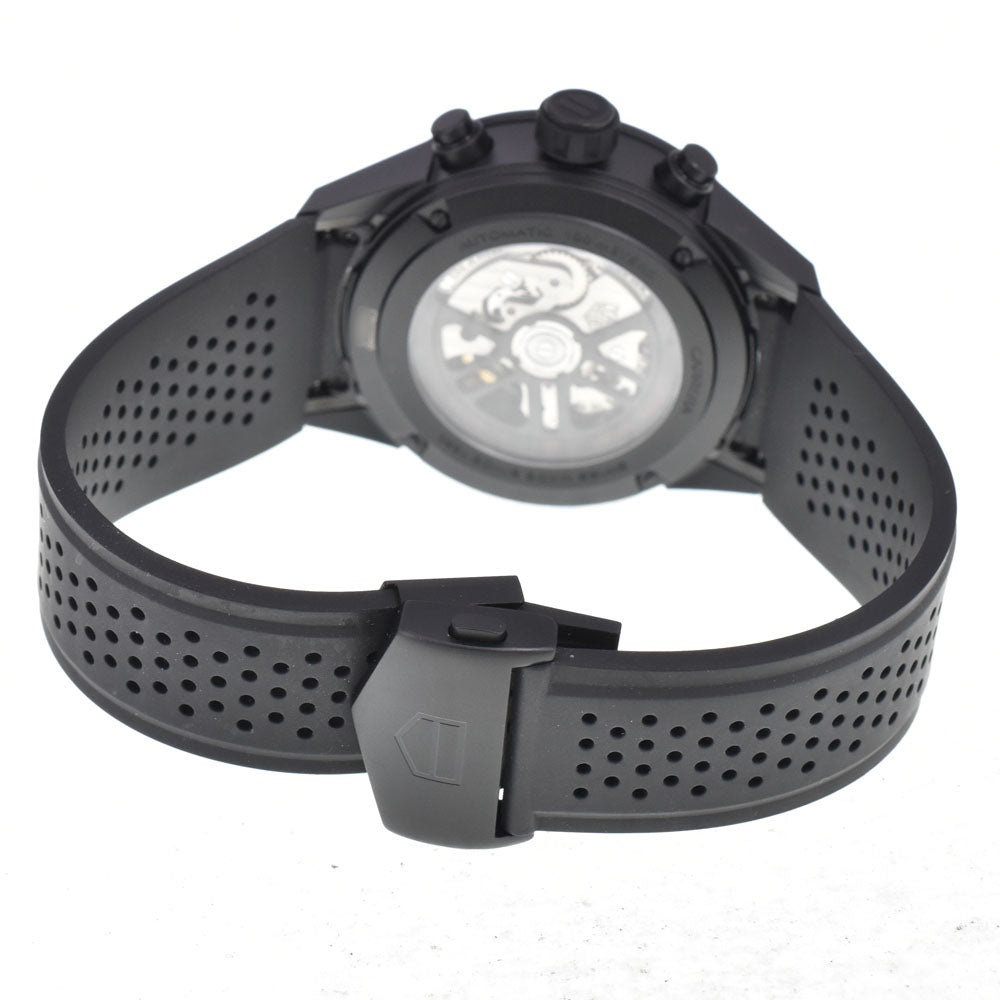 with paper TAG HEUER Carrera Caliber Heuer 02 CBG2090.FT6145 Chronograph black Dial Automatic Men's
 Watch D#147257