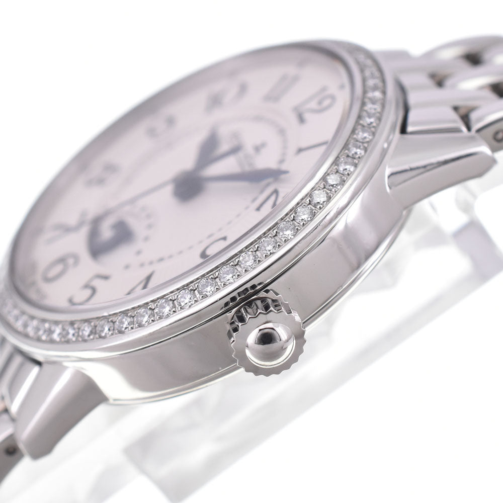 JAEGER-LECOULTRE Rendezvous Classic Night & Day 346.8.56.S/Q3468121 Diamond Bezel Silver Dial Automatic Ladies
 Watch G#147262