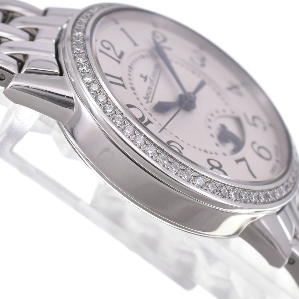 JAEGER-LECOULTRE Rendezvous Classic Night & Day 346.8.56.S/Q3468121 Diamond Bezel Silver Dial Automatic Ladies
 Watch G#147262