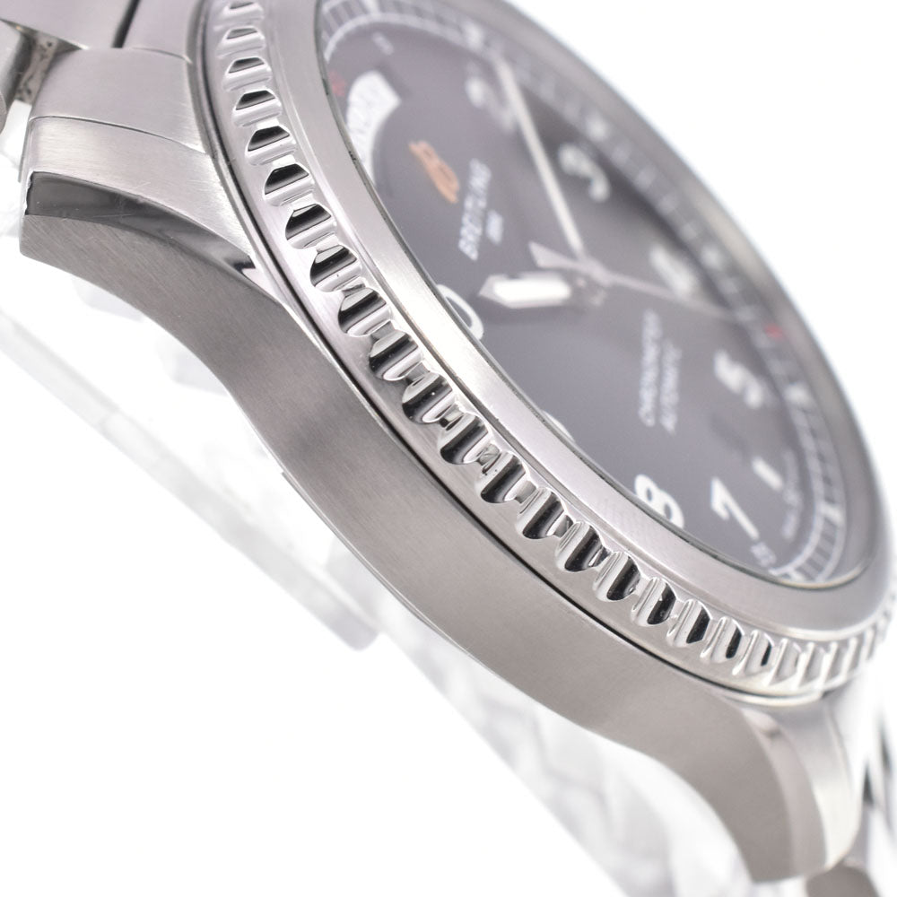 with paper BREITLING Aviator 8 Day Date A45330 Day date black Dial Automatic Men's
 Watch G#147263
