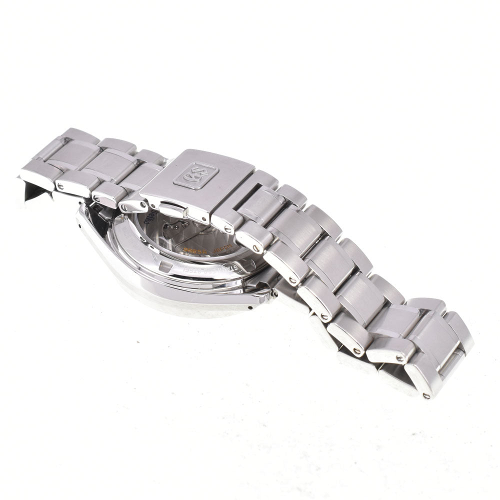 with paper SEIKO Grand Seiko SBGA373/9R65-0CV0 Power reserve date Silver Dial Spring drive Men's
 Watch D#147264