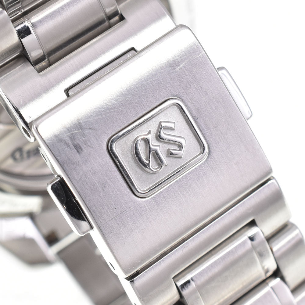 with paper SEIKO Grand Seiko SBGA373/9R65-0CV0 Power reserve date Silver Dial Spring drive Men's
 Watch D#147264