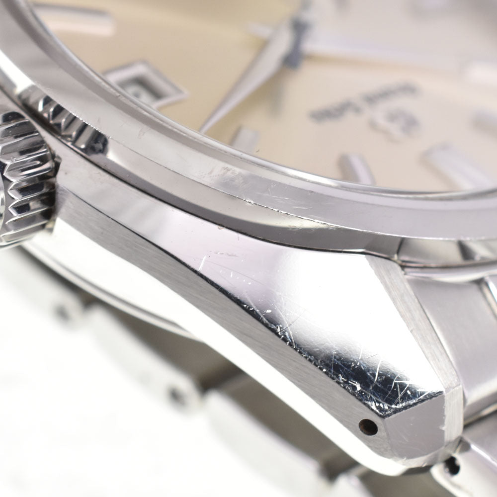 with paper SEIKO Grand Seiko SBGA373/9R65-0CV0 Power reserve date Silver Dial Spring drive Men's
 Watch D#147264