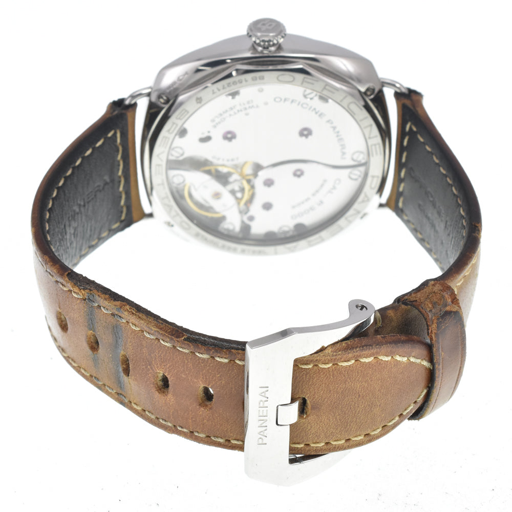 PANERAI Radio meal PAM00424 black Dial Hand Winding Men's
 Watch E#147270