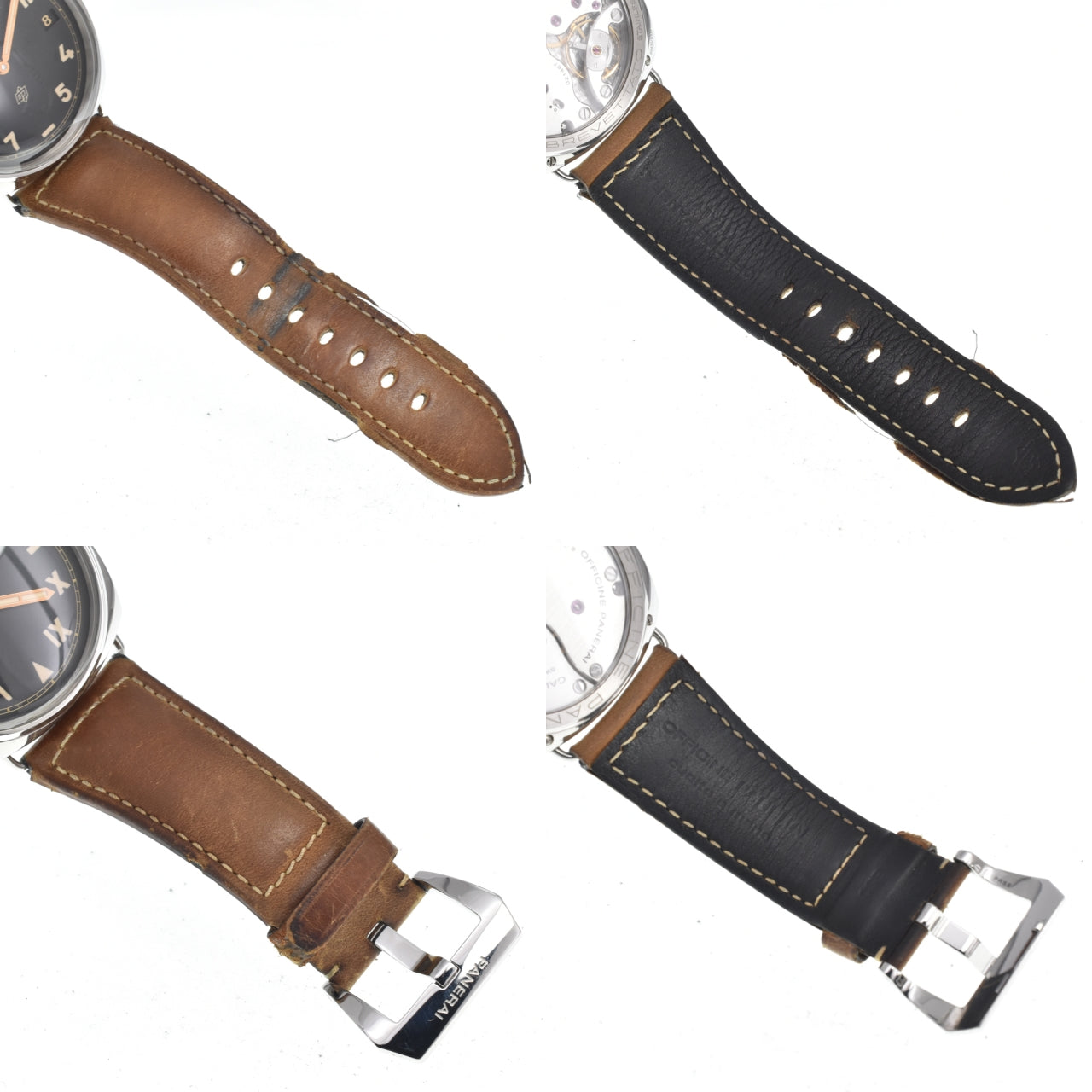 PANERAI Radio meal PAM00424 black Dial Hand Winding Men's
 Watch E#147270
