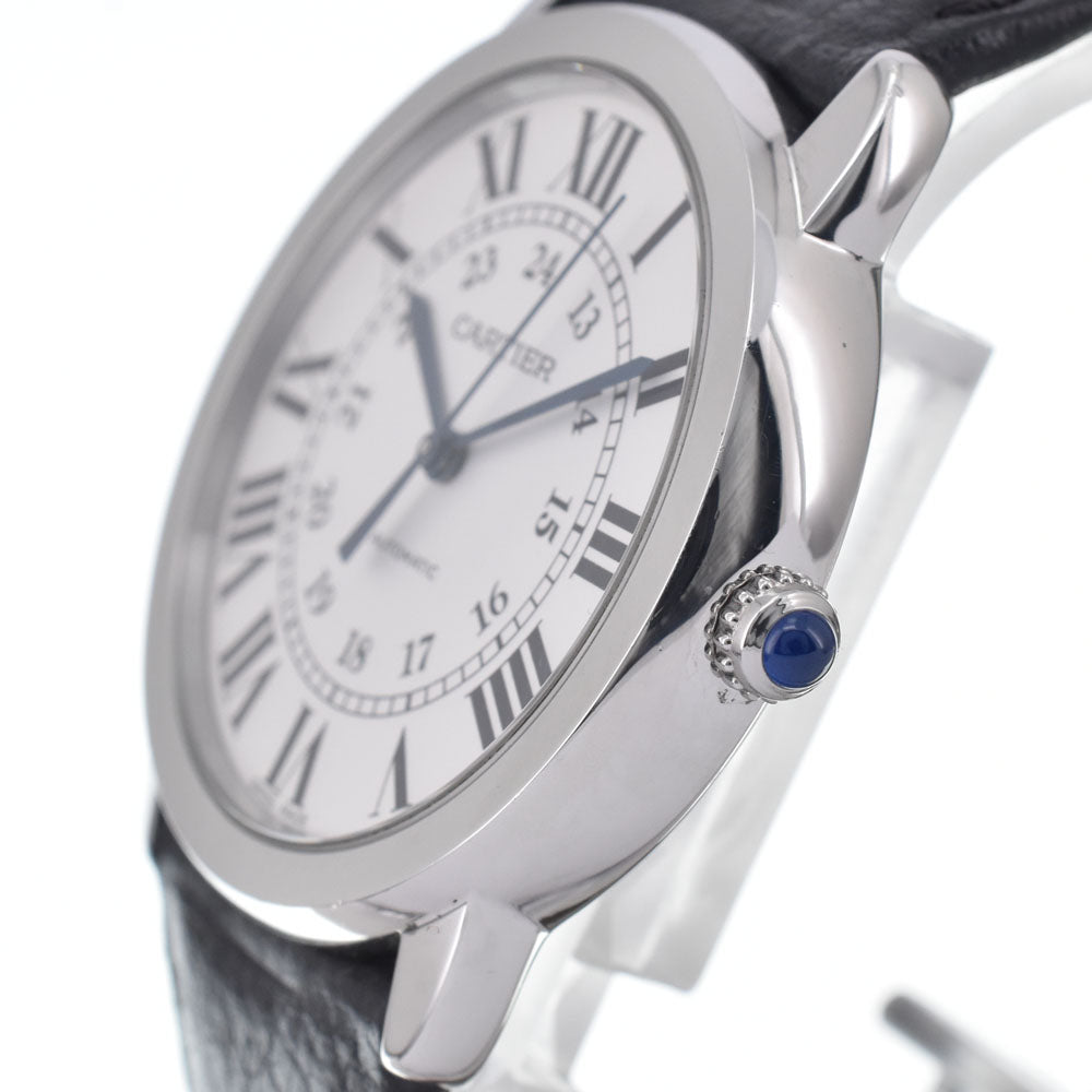 CARTIER Rondo Solo de Cartier WSRN0021 Silver Dial Automatic Men's
 Watch G#147271