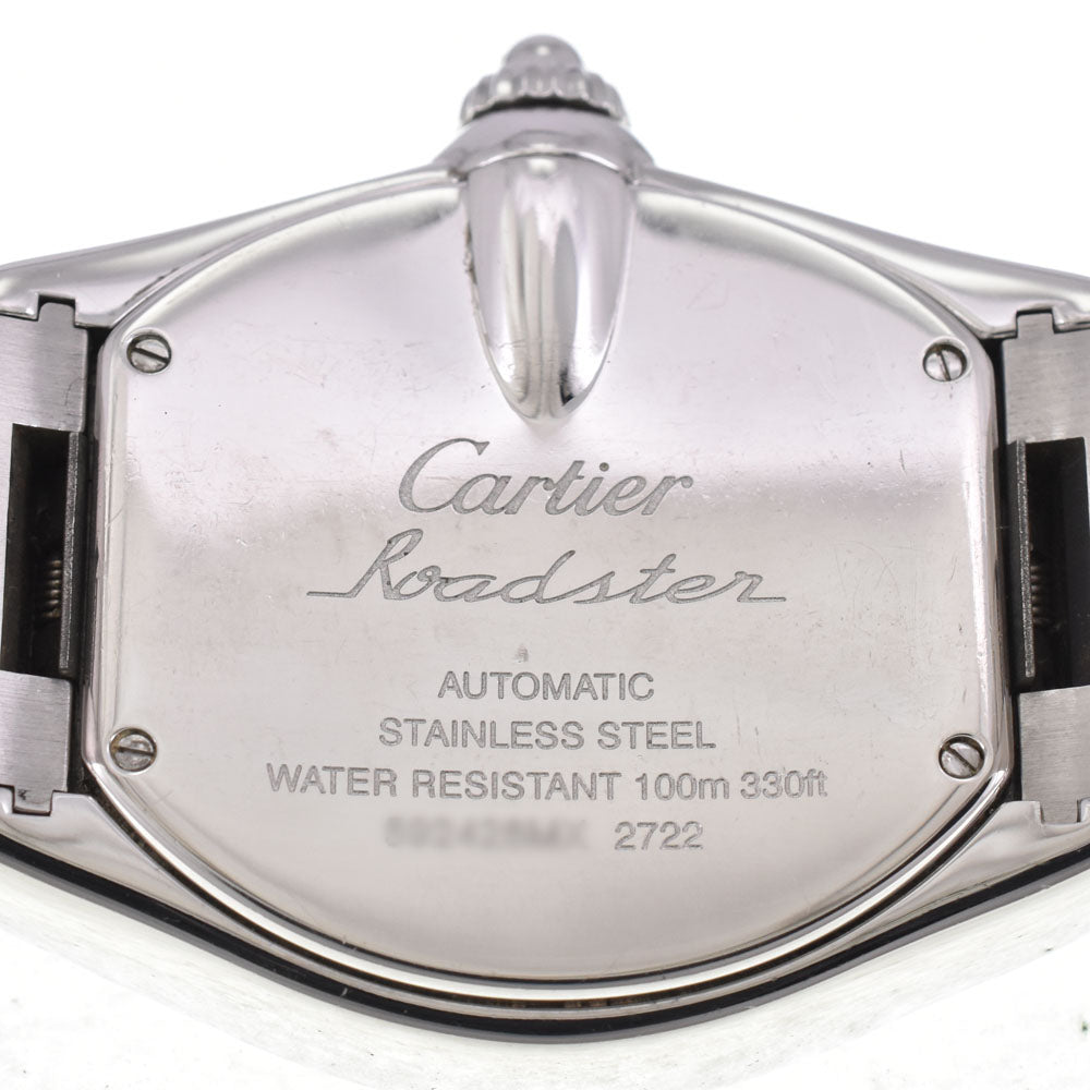CARTIER Roadster XL W62032X6 Date Silver Dial Automatic Men's
 Watch E#147273