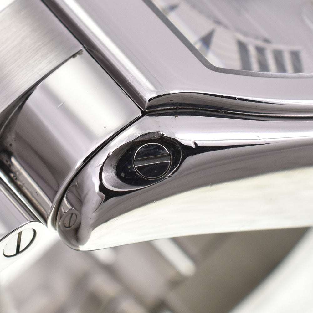 CARTIER Roadster XL W62032X6 Date Silver Dial Automatic Men's
 Watch E#147273