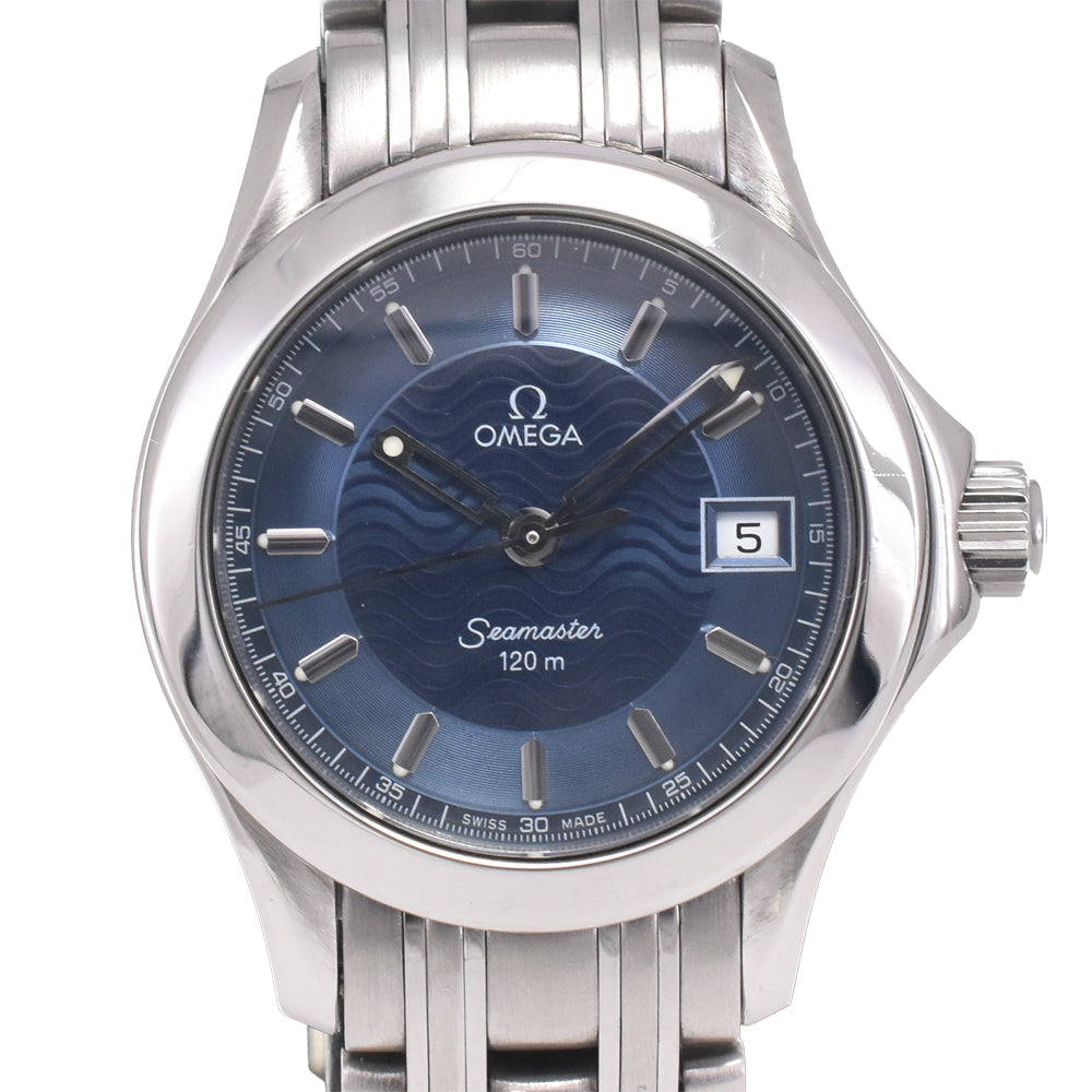 OMEGA Seamaster 120M 2581.81 Date blue Dial Quartz Ladies
 Watch G#147278