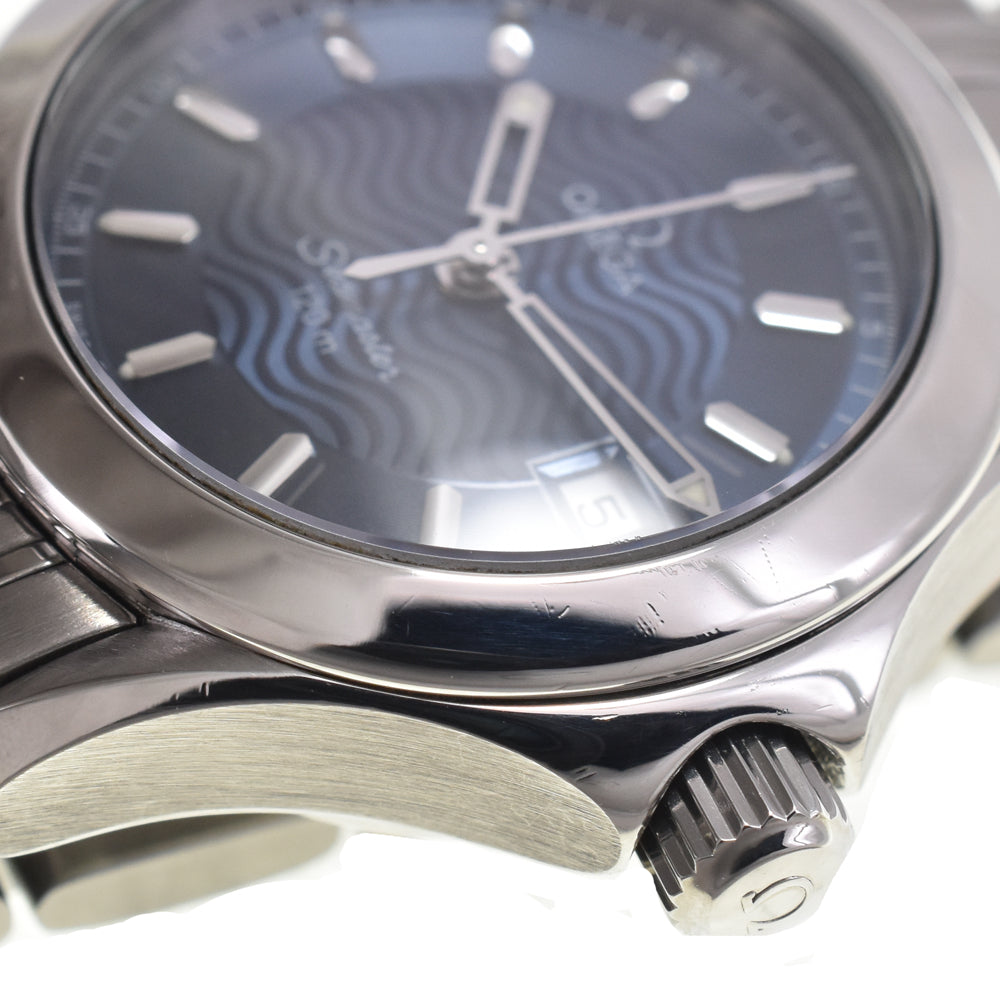 OMEGA Seamaster 120M 2581.81 Date blue Dial Quartz Ladies
 Watch G#147278