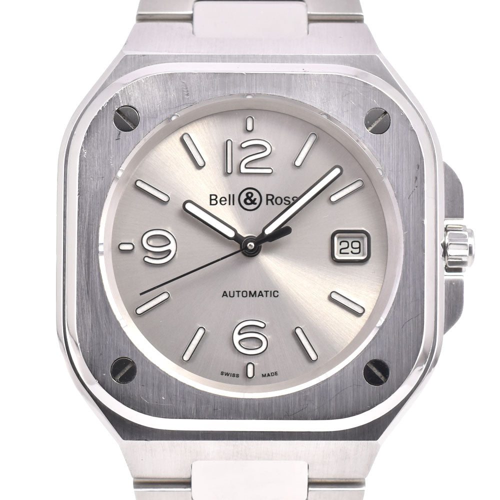 with paper Bell＆Ross BR05 BR05A-GR-ST Date gray Dial Automatic Men's
 Watch G#147282