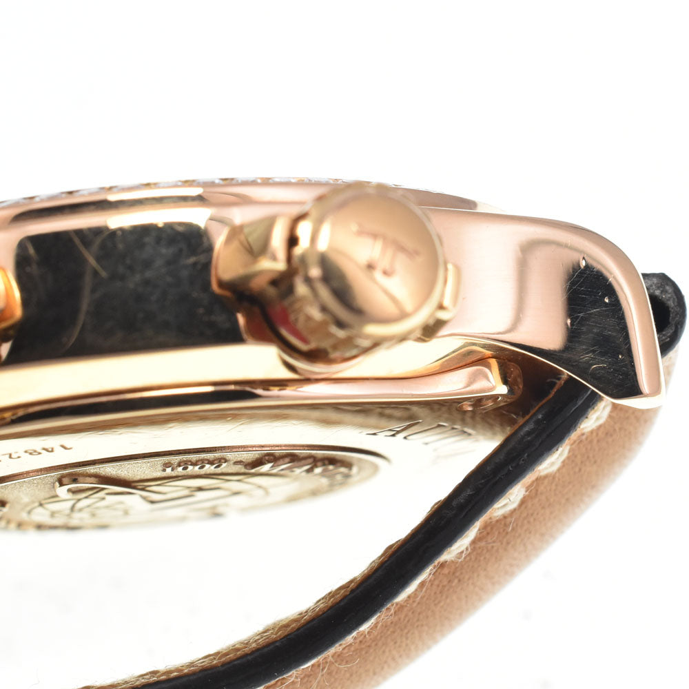 JAEGER-LECOULTRE Master compressor 148.2.60 Diamond Bezel Date Brown Dial Automatic Ladies
 Watch I#147285