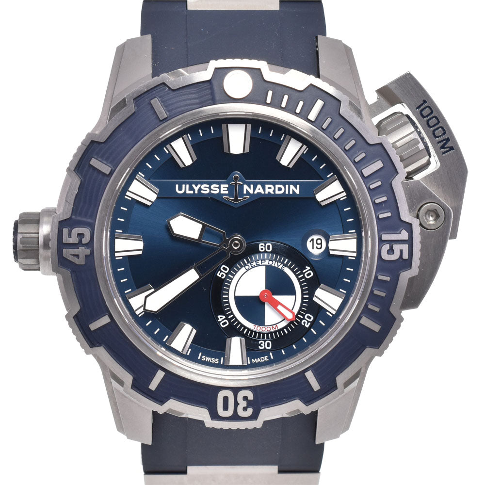 with paper Ulysse Nardin diver deep dive 3203-500/93 blue Dial Automatic Men's
 Watch D#147296