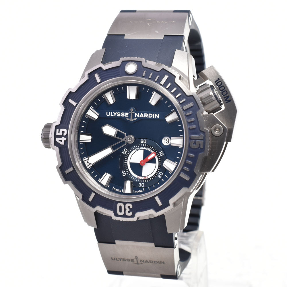 with paper Ulysse Nardin diver deep dive 3203-500/93 blue Dial Automatic Men's
 Watch D#147296