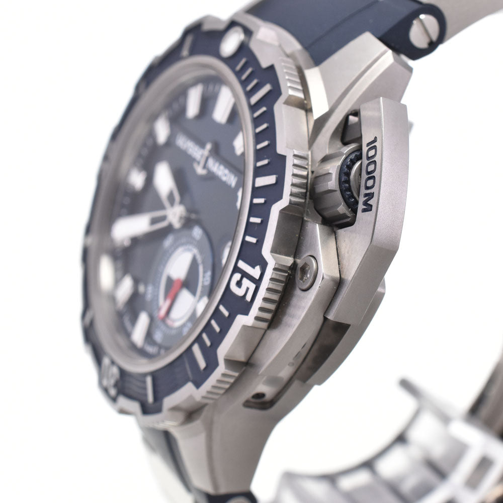 with paper Ulysse Nardin diver deep dive 3203-500/93 blue Dial Automatic Men's
 Watch D#147296