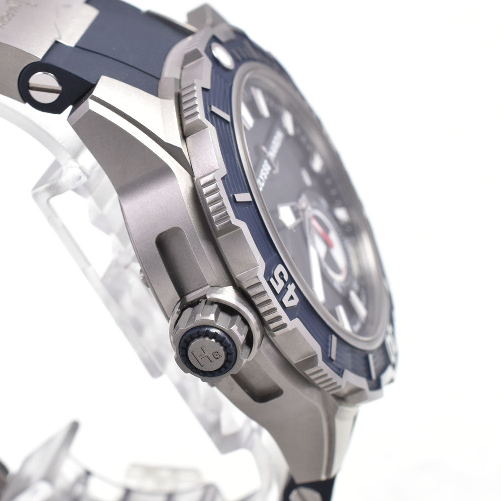 with paper Ulysse Nardin diver deep dive 3203-500/93 blue Dial Automatic Men's
 Watch D#147296