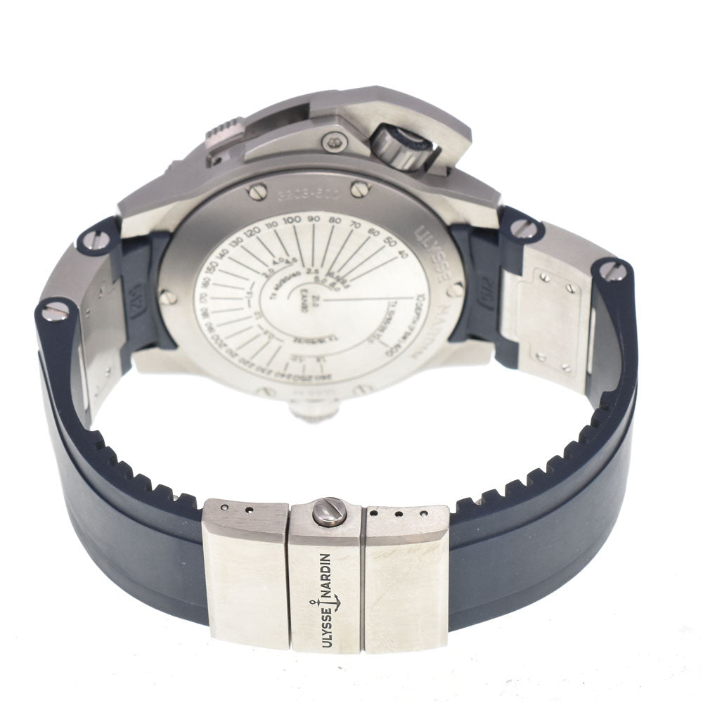 with paper Ulysse Nardin diver deep dive 3203-500/93 blue Dial Automatic Men's
 Watch D#147296