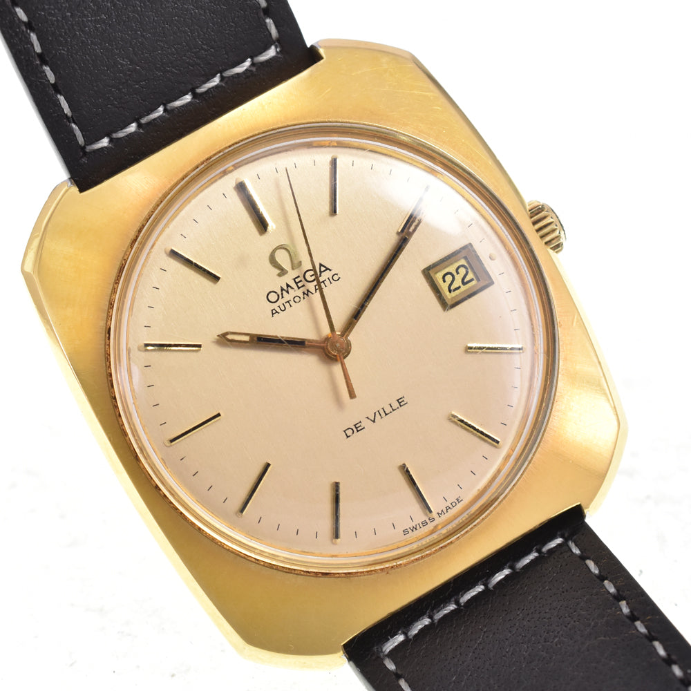 OMEGA De Ville TOOL106 vintage Date Ivory Dial Automatic Men's
 Watch G#147300