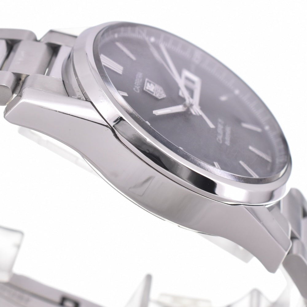 with paper TAG HEUER Carrera Caliber 5 WAR201A Day date black Dial Automatic Men's
 Watch L#143057