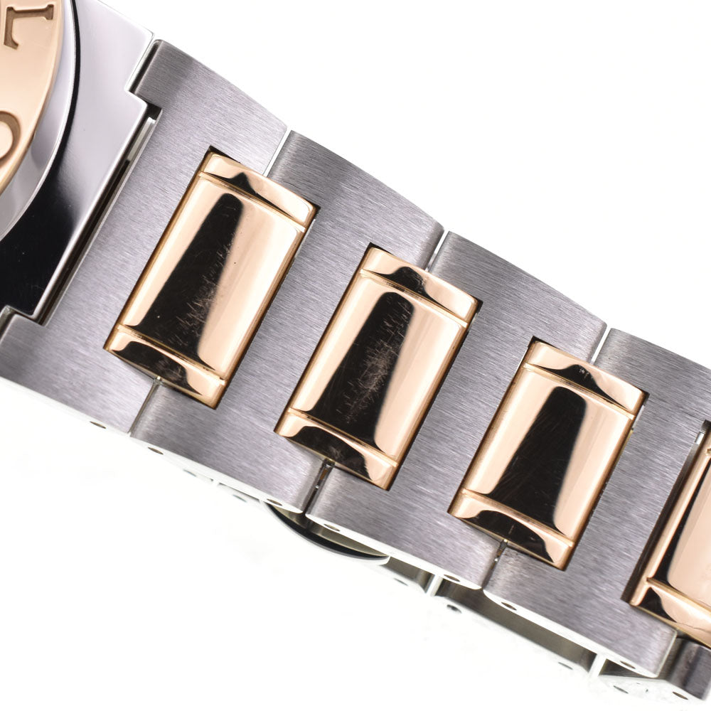 with paper BVLGARI Bvlgari Bvlgari BB38WSGD AUTO/N Stainless Steel/K18YG Silver Dial Automatic Men's
 Watch G#147311