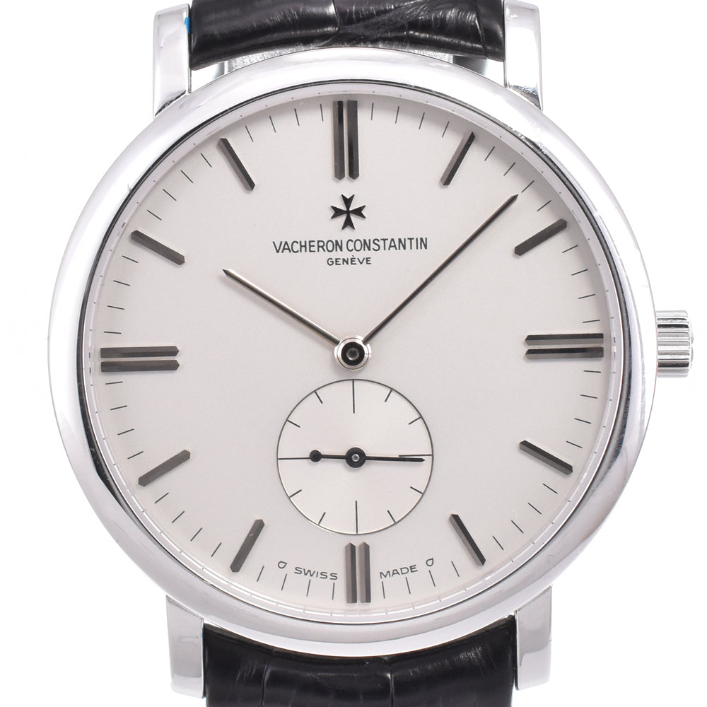 with paper VACHERON CONSTANTIN Patrimony semi-flat 81160/000G-9126 Silver Dial Hand Winding Men's
 Watch E#147318