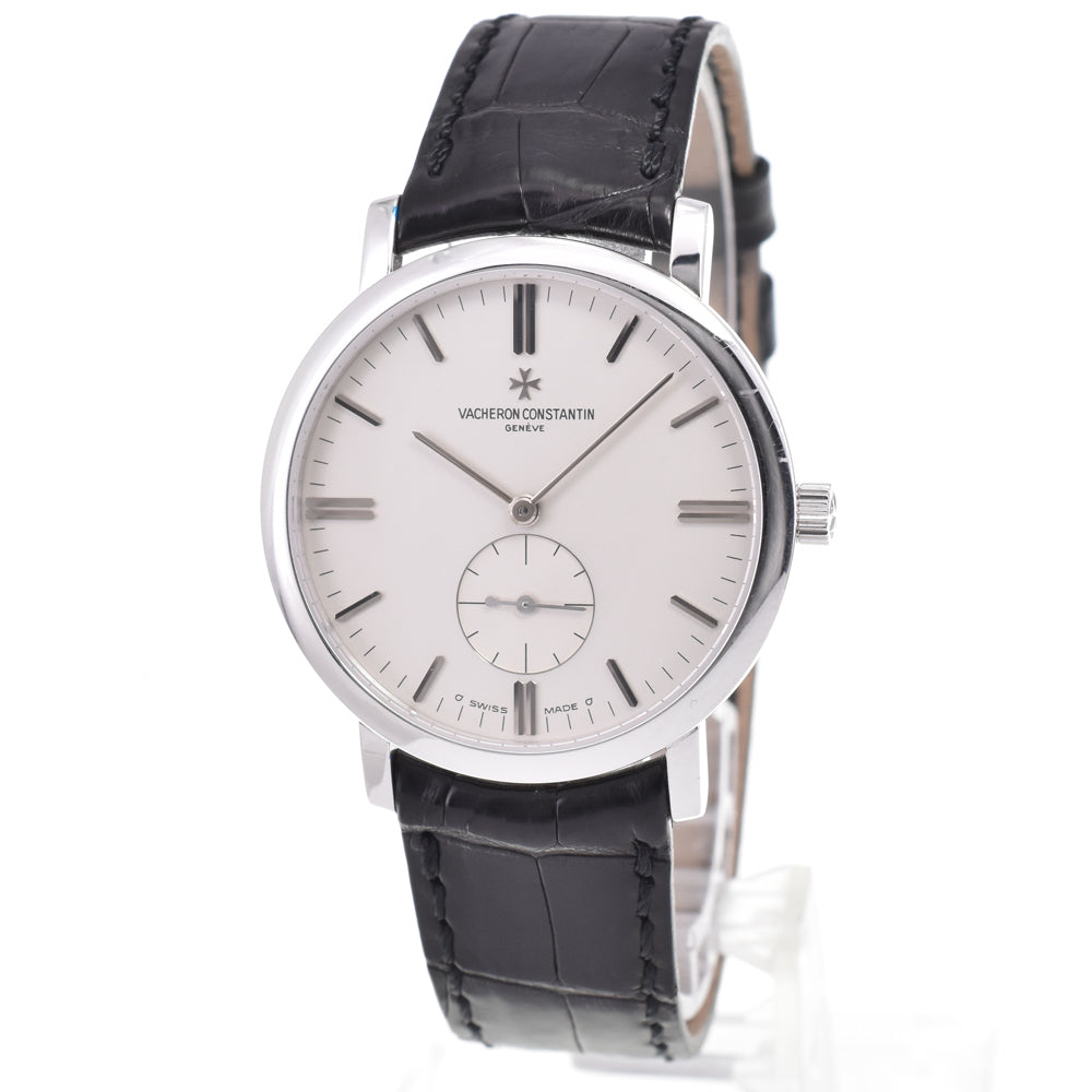 with paper VACHERON CONSTANTIN Patrimony semi-flat 81160/000G-9126 Silver Dial Hand Winding Men's
 Watch E#147318
