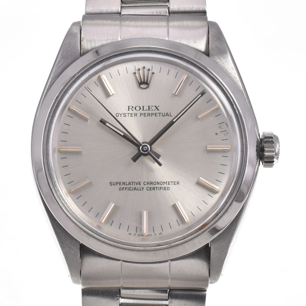 ROLEX Oyster Perpetual No Date 1002 Cal.1570 Sigma dial Silver Dial Automatic Men's
 Watch J#147319