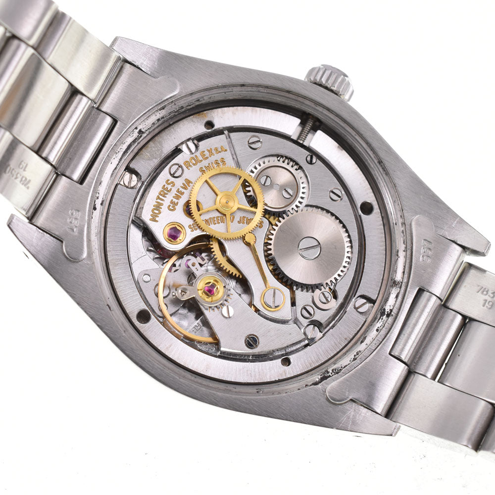 ROLEX Oyster Date Precision 6694 vintage Cal.1225 Silver Dial Hand Winding Men's
 Watch G#147324