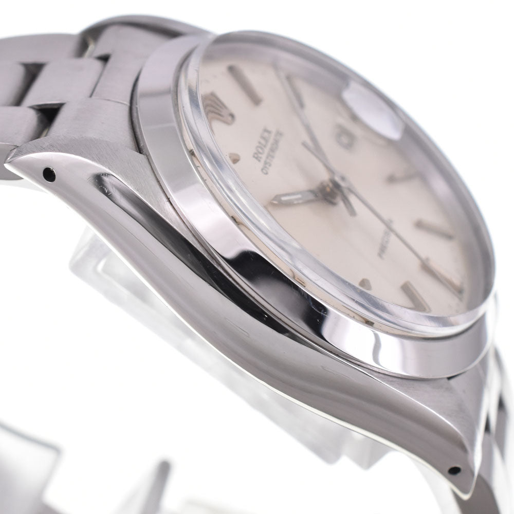 ROLEX Oyster Date Precision 6694 vintage Cal.1225 Silver Dial Hand Winding Men's
 Watch G#147324