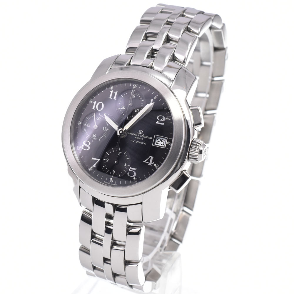 with paper Baume & Mercier Kay Platn MV045216 black Dial Automatic Men's
 Watch R#147331