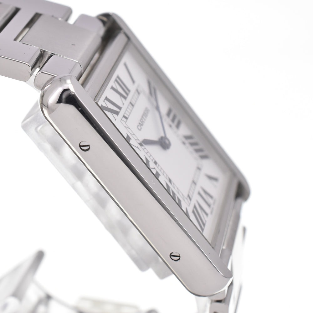 CARTIER Tank solo W5200014 Silver Dial Quartz Men's
 Watch G#147332