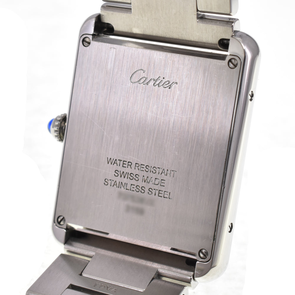 CARTIER Tank solo W5200014 Silver Dial Quartz Men's
 Watch G#147332