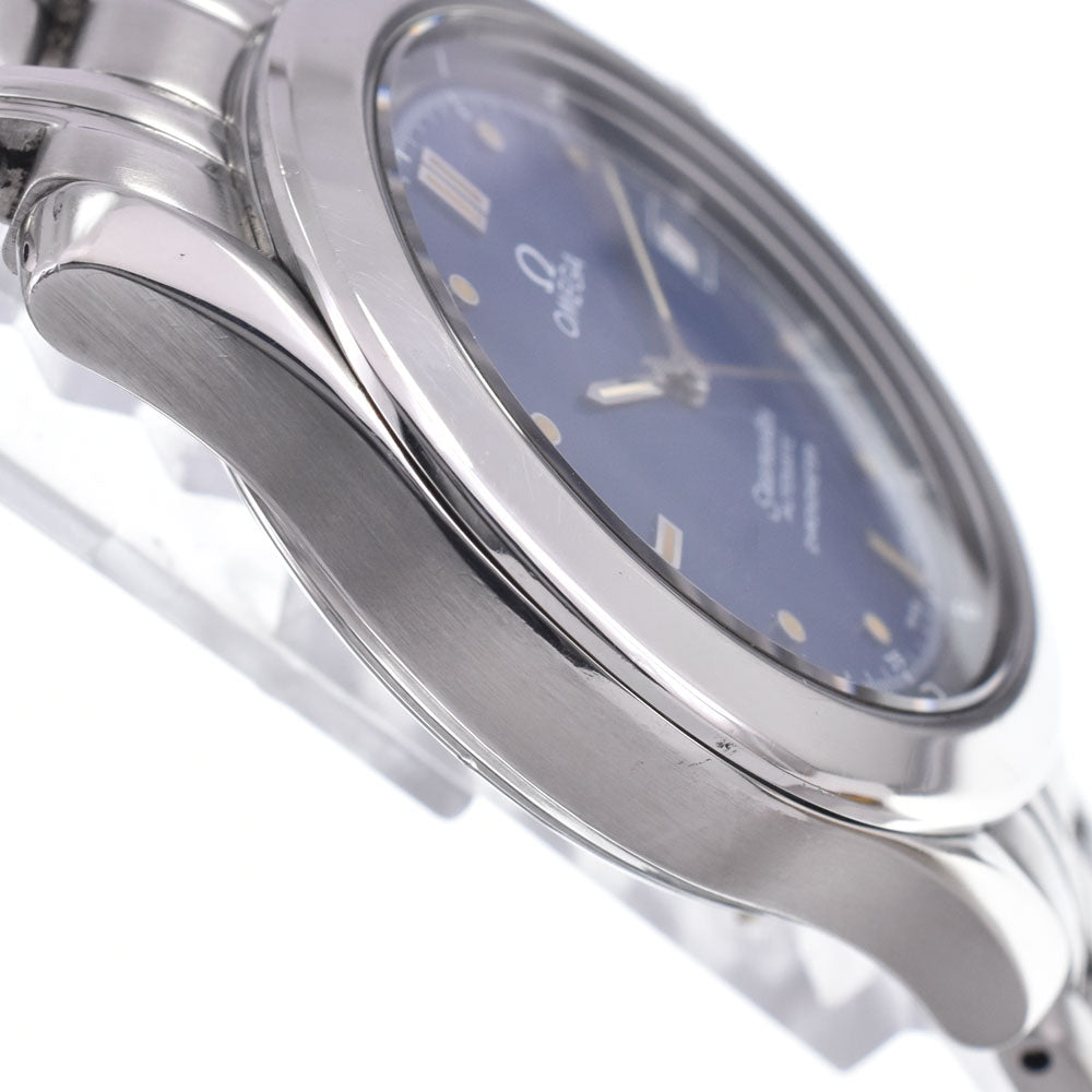 with paper OMEGA Seamaster 2501.80 Chronometer blue Dial Automatic Men's
 Watch M#147337