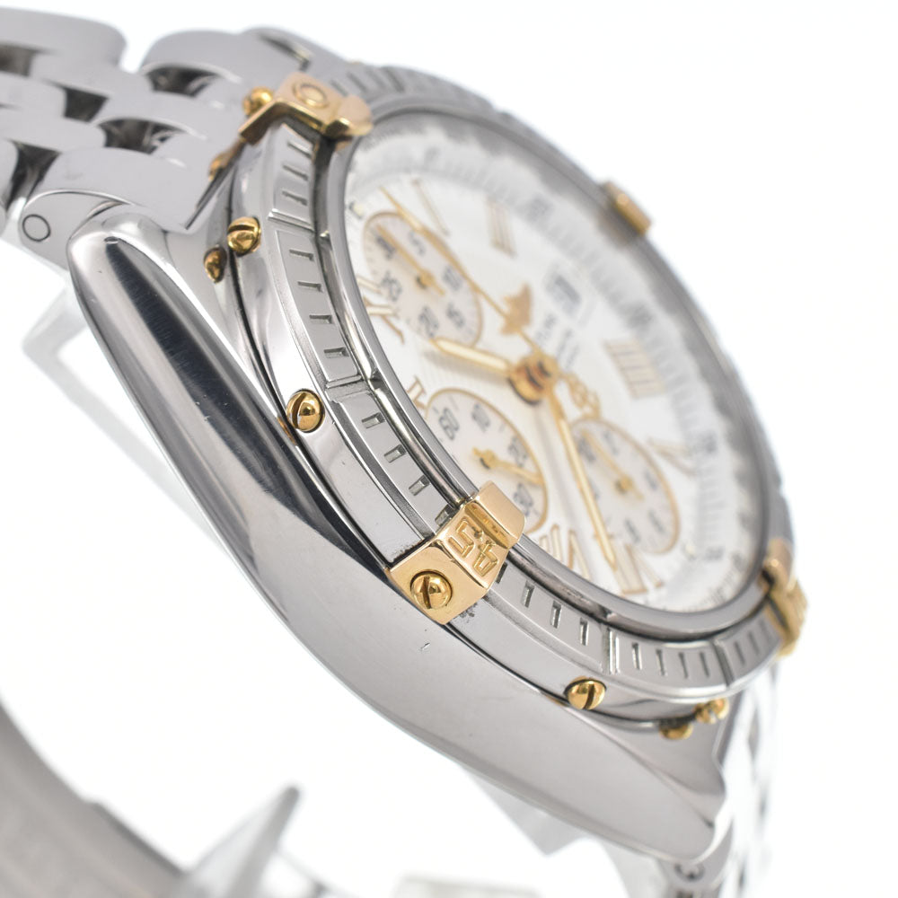 BREITLING Crosswind B13355 Chronograph Date White gold Dial Automatic Men's
 Watch E#147340