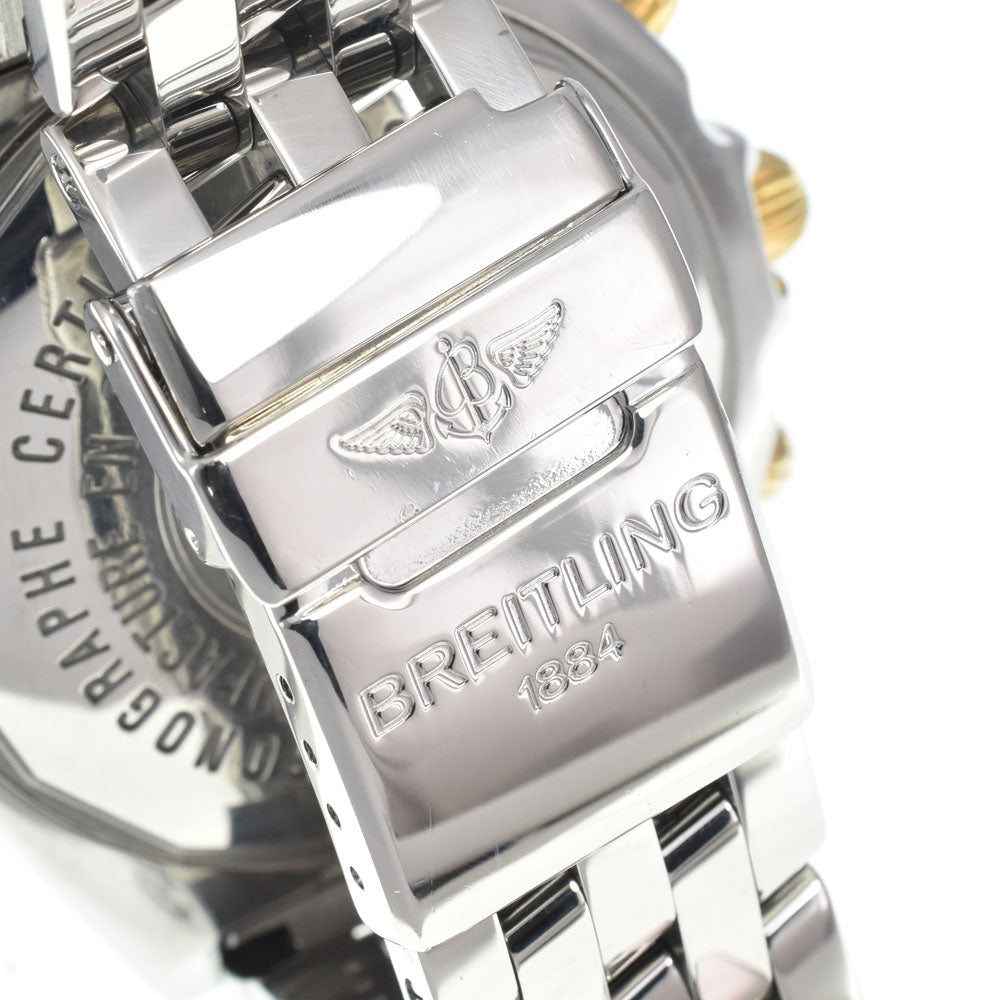 BREITLING Crosswind B13355 Chronograph Date White gold Dial Automatic Men's
 Watch E#147340