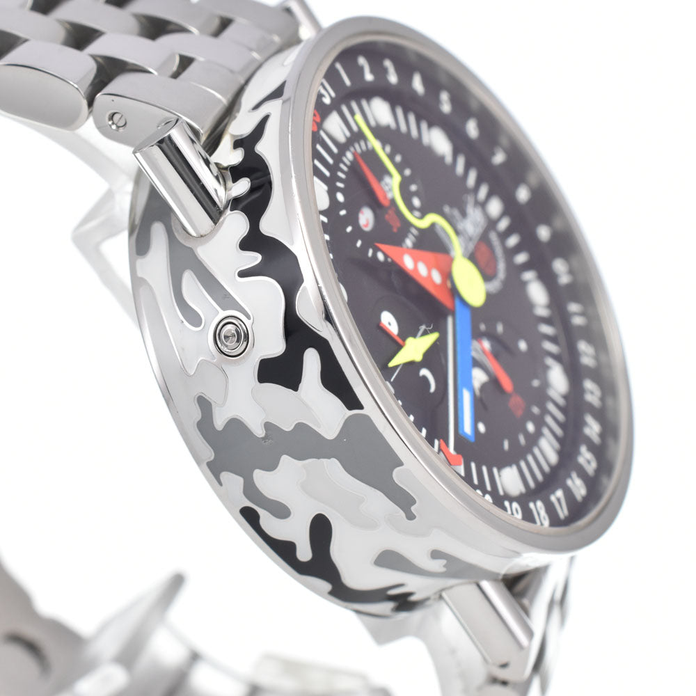 Alain Silberstein Chrono Bauhaus Valju 7751 Limited to 999 worldwide black Dial Automatic Men's
 Watch H#147345