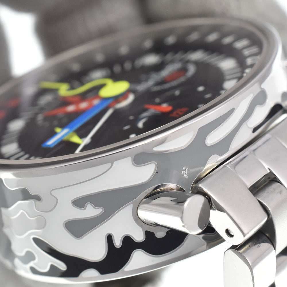 Alain Silberstein Chrono Bauhaus Valju 7751 Limited to 999 worldwide black Dial Automatic Men's
 Watch H#147345