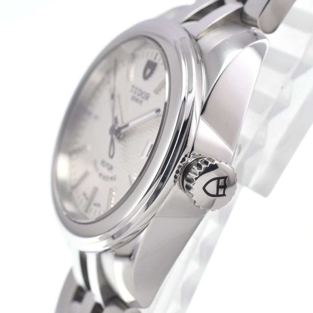 with paper TUDOR Grammar Date 51000-0005 Silver Dial Automatic Ladies
 Watch I#147347