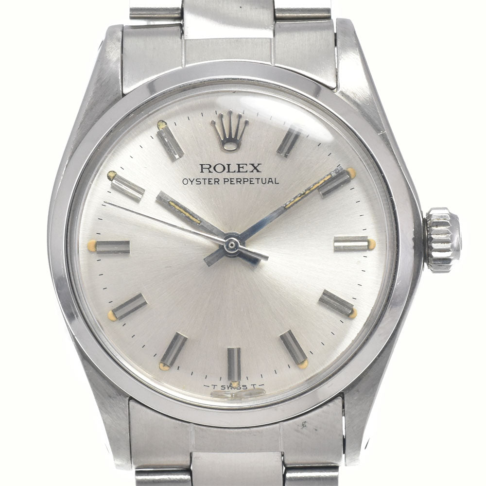 ROLEX Oyster perpetual 6548 vintage Cal.1161 Silver Dial Automatic Unisex
 Watch J#147359