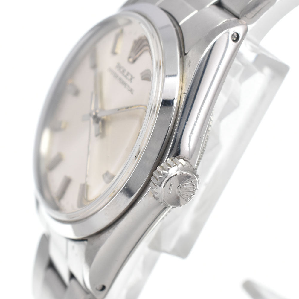 ROLEX Oyster perpetual 6548 vintage Cal.1161 Silver Dial Automatic Unisex
 Watch J#147359