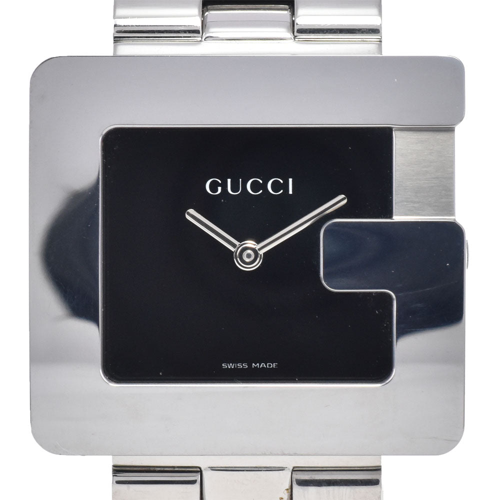 GUCCI G square 3600M Stainless Steel black Dial Quartz Men's
 Watch J#147360