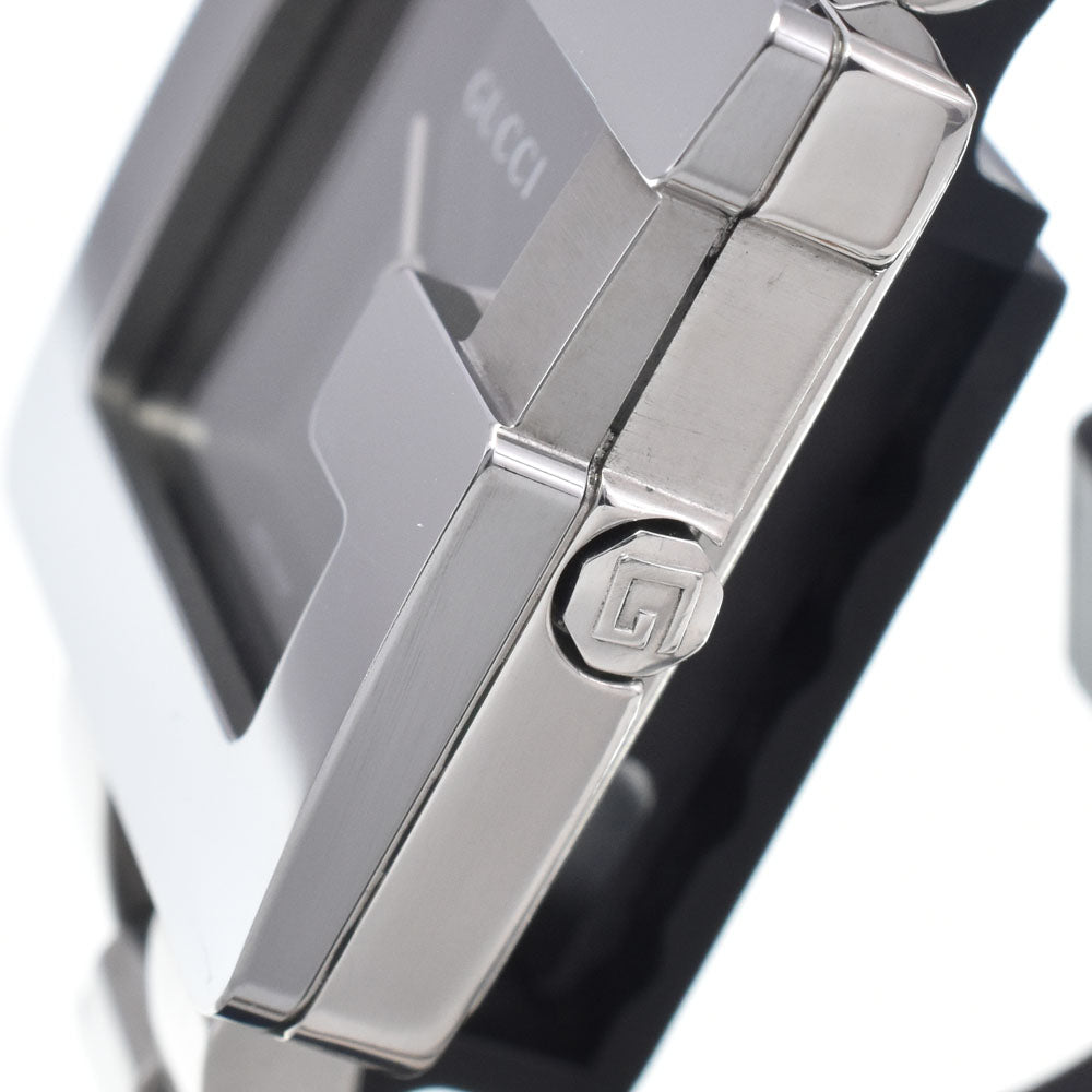 GUCCI G square 3600M Stainless Steel black Dial Quartz Men's
 Watch J#147360